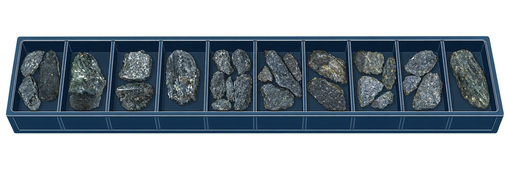 RC chip sample mosaic